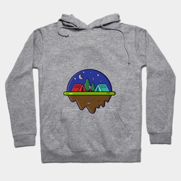 Camp Island - Icon Hoodie by Lionti_design